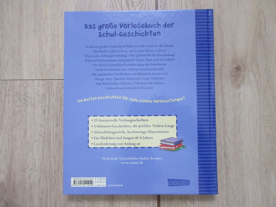 Das große Vorlesebuch der Schul-Geschichten, sehr guter Zustand in Schleswig-Holstein - Lübeck