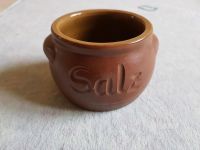 ‼❤ schöner kleiner Salz Topf Ton Keramik steingut Sachsen - Pulsnitz Vorschau