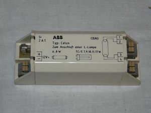 LSI 1 ABB 58W Drossel VVG Vorschaltgerät Leuchtstofflampe Leuchtstoffröhre Gebraucht 