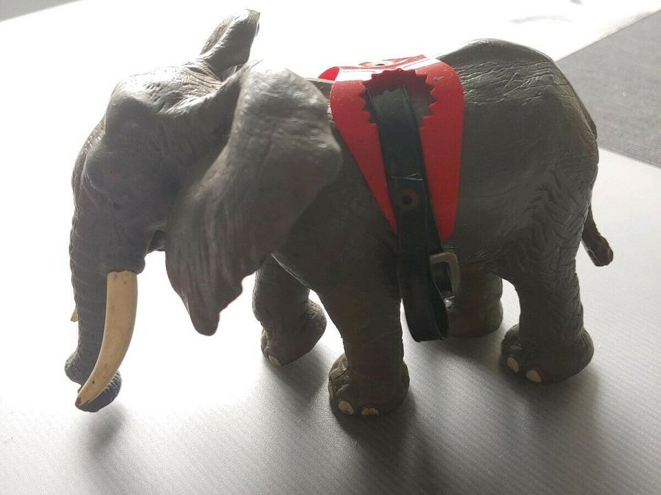 Schleich Elefant mit Sattel - Made in Portugal in Bayern - Mömlingen
