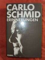 Carlo Schmid: Erinnerungen, 869 Seiten, c 1979 by Scherz Verlag Harburg - Hamburg Eißendorf Vorschau