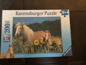 200 Teile Ravensburger Kinder Puzzle XXL Pferdeglück 12628 