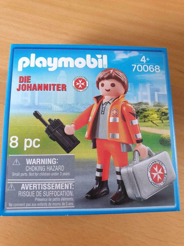 Playmobil 70068 Sonderfigur Die Johanniter Neu OVP ! 