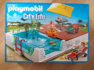 Playmobil 5575 Einbau-Swimmingpool für Luxusvilla City Life ** NEU OVP ** 