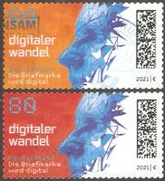 Bund 3592 A ° Digitaler Wandel - Fehlfarbe Orange - Rarität Nordrhein-Westfalen - Kamen Vorschau