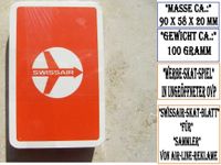 *Reklame*Swiss-Air-Werbung*Kartenspiel in OVP*unbespielt Hessen - Bad Hersfeld Vorschau