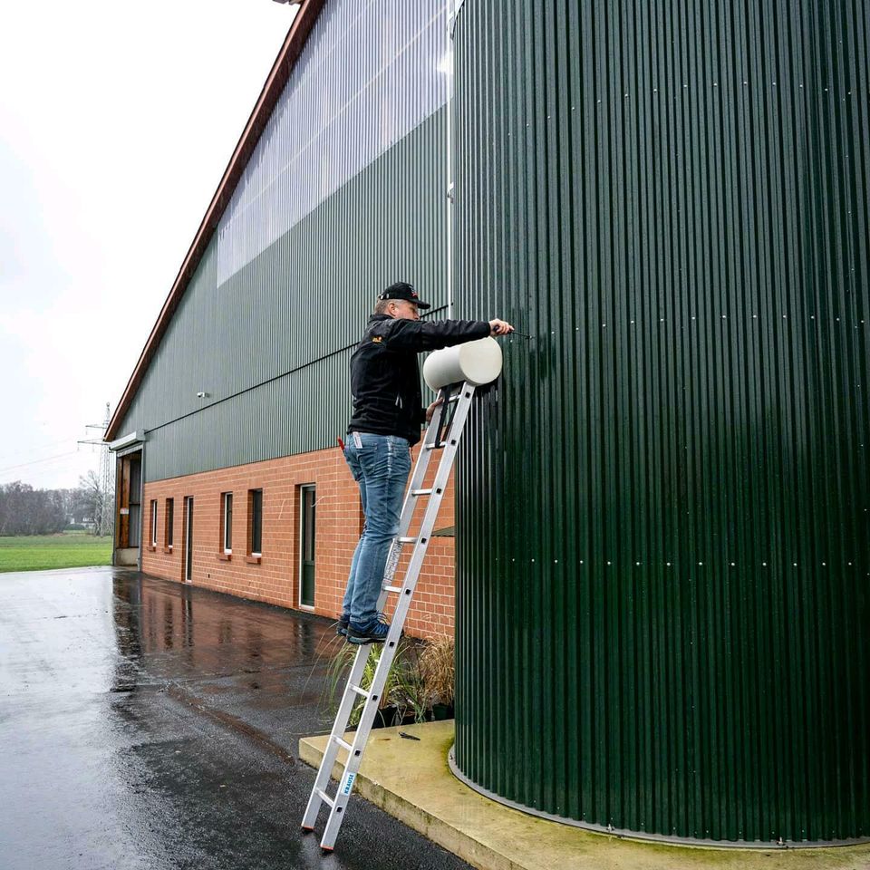 LEA Die Leiterablage mit Wandschutz Fassadenschutz Leiter Oberflächenschutz 