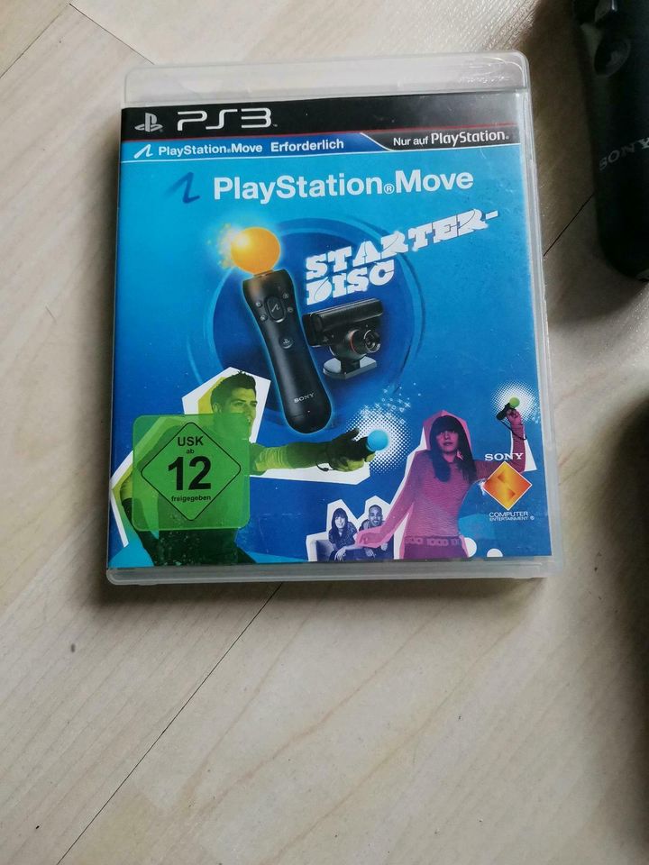 Playstation move starter disc inklusive controller Ps3 top PSmove in Hemhofen