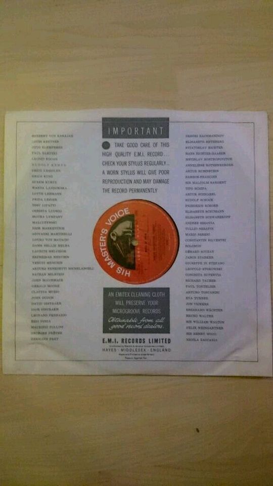 Rafael Frühbeck,Schallplatte,Vinyl,LP, Klassik,His Master's Voice in Nienhagen