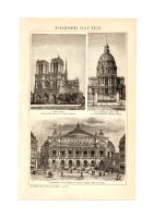 ANTIK-1903-ARCHITEKTUR-PARIS-INVALIDENDOM-NOTRE DAME-OPERNHAUS Berlin - Mitte Vorschau