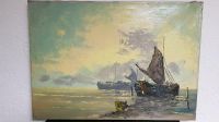 Gemälde Hafenszene Segelboote Maritim Brandenburg - Kyritz Vorschau