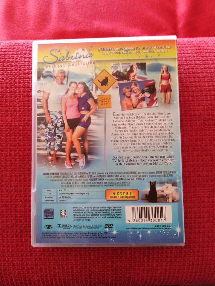 DVD Sabrina verhext Australien in Mackenrodt