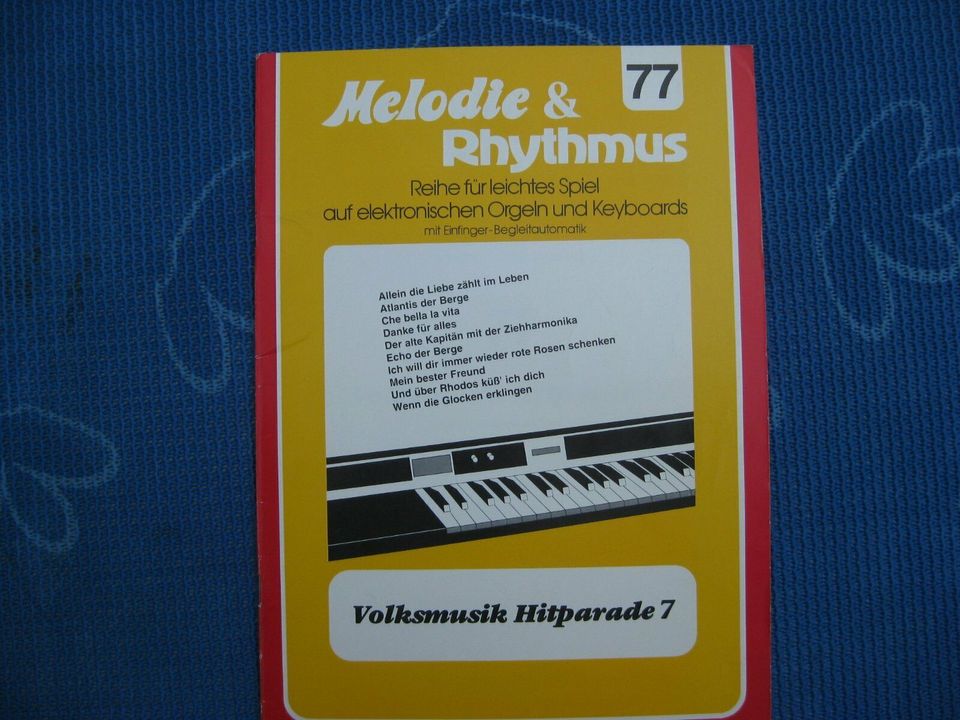 Keyboard/Orgel-Notenalben "Melodie&Rhythmus" Bd. 34, 50, 77, 83 in Herne