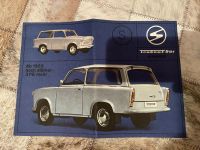 Trabant 601 Werbung Faltblatt Reklame 1969 Sachsen - Radebeul Vorschau