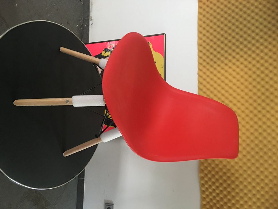 Esszimmerstuhl Dsgn. Eames Plastic Side Chair Stuhl in Nordrhein-Westfalen - Willich