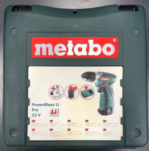 METABO Leerkoffer für SBE610  Bohrmaschine NEU 