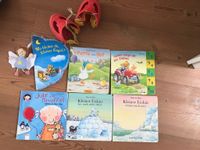 6 Bilderbücher für Kinder und Bobbycar-Schoner, Schuhschützer Bayern - Poing Vorschau