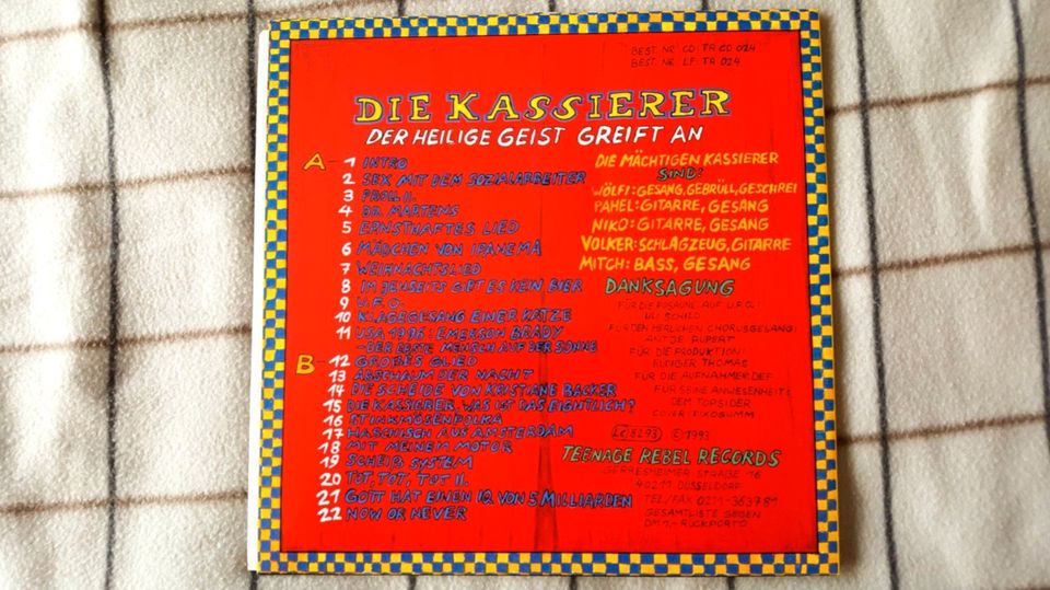 Die Kassierer – Der Heilige Geist Greift An Vinyl LP Punk Top in Quakenbrück
