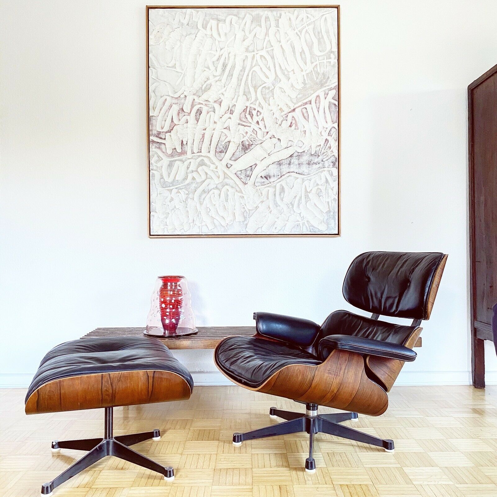 ANKAUF: Herman Miller &#x2F; Vitra - Lounge Chair | Charles & Ray Eames Design | Sessel, gebraucht gebraucht kaufen  