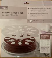 6 Dekor-Schablonen zum Verzieren von Torten und Kuchen Aachen - Laurensberg Vorschau
