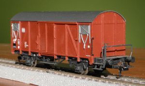 Güterwagen G10 Deutsche Reichsban EpIV ROCO 66216 H0 1:87 OVP NEU #KG4 å