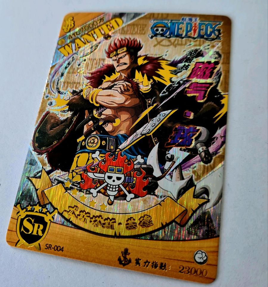 One Piece Goldkarten Holo/Glitzer Japanisch in Pirna