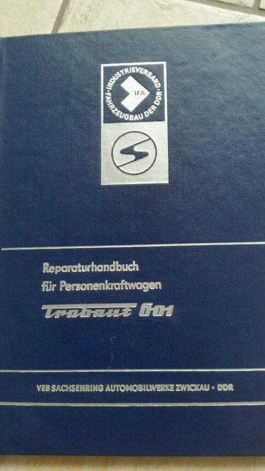 Trabant 601 Benutzerhandbuch in Sangerhausen