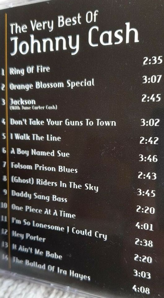 Johnny Cash - The Very Best Of - 24 Karat Gold CD SSP989339 in Isernhagen