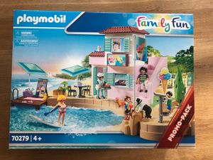 OVP Playmobil Family Fun 70279 Eisdiele am Hafen NEU 