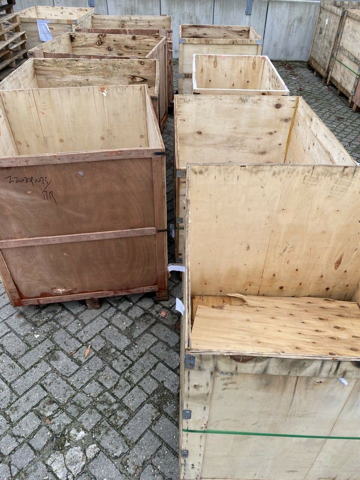 Holzkiste Verpackungskiste Transportkiste Stall Hochbeet Beet Box in Bad Bentheim