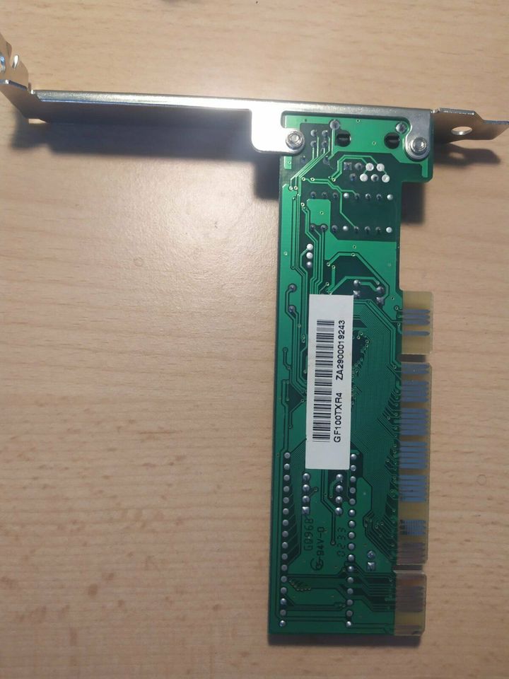 Genius GF100TXR4 PCI Ethernet Adapter Card - 10/100 Mbit in Berlin - Tempelhof