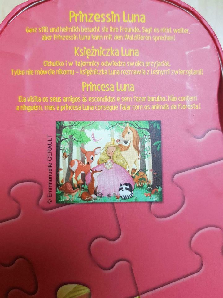 Puzzle 42 Teile Prinzessin Luna & Waldtiere *Top* in Niedersachsen - Ganderkesee