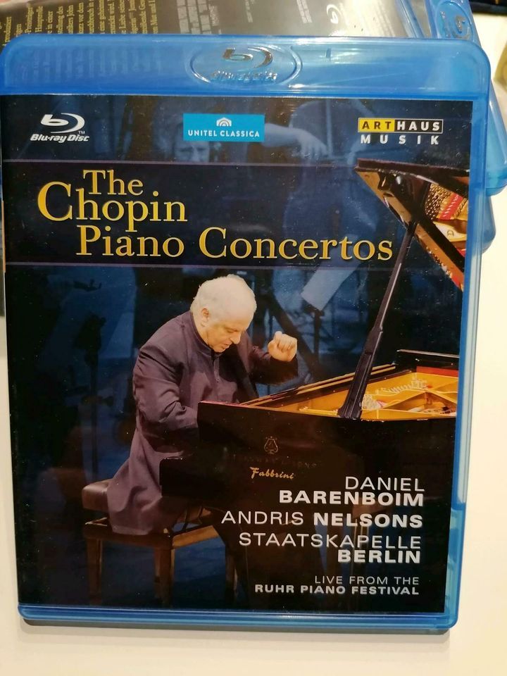 Die Chopin Klavierkonzerte Daniel Barenboim Blu-ray in Kamp-Bornhofen