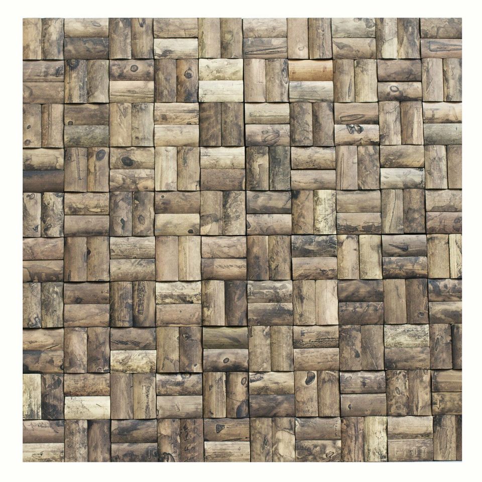 1 Muster Bambus Verblender BM-010 Wandfliesen Fliesen Lager Stein-mosaik Herne 