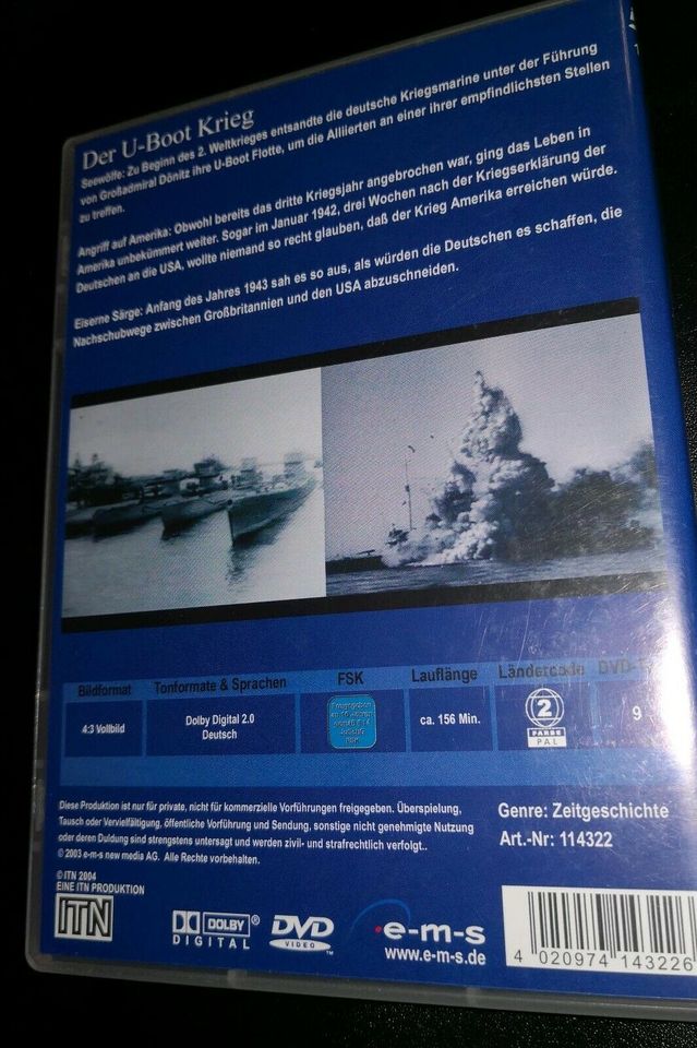 Der U-Boot Krieg (Die größten Seeschalten)! in Niedersachsen - Cuxhaven