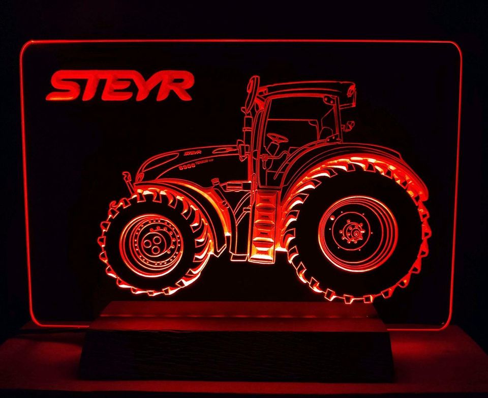 Geschenk Steyr 188 Trecker Traktor Schlepper Fahrer Fan Kiesenberg Uhr L-5006 