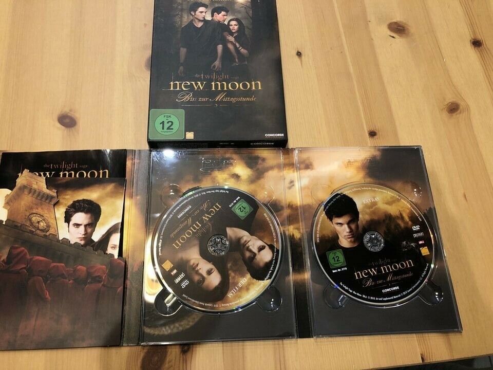 DVD Twilight Saga 1-3, New Moon, Eclipse. Vampir Werwolf Filme NE in Gengenbach