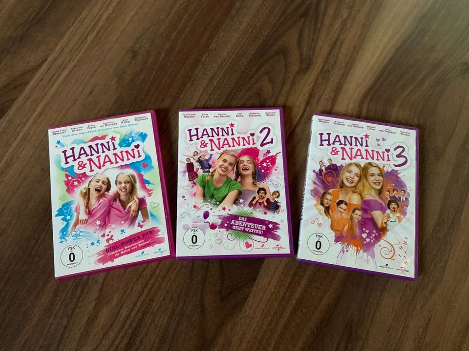 Hanni & Nanni 1-3 DVD Kinder in Kerken