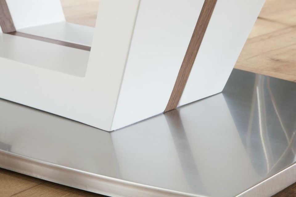 Esstisch Tisch weiß hochglanz ausziehbar 160-220cm in Chemnitz