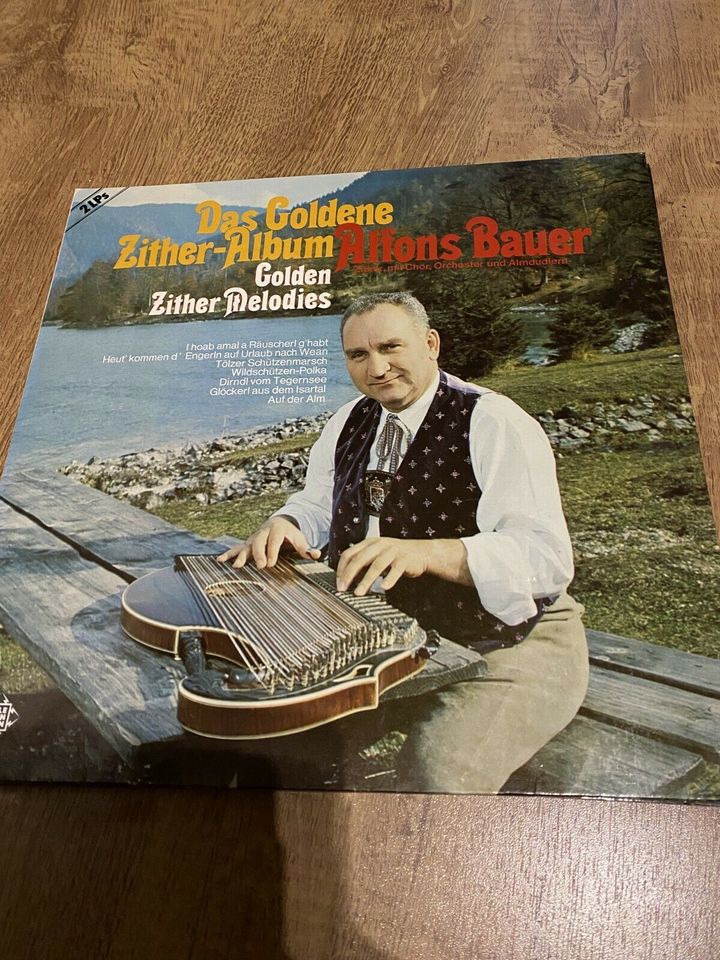 Alfons Bauer Das Goldene Zither-Album in Berlin - Neukölln