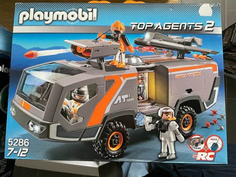 Playmobil Top Agents Spy Team Truck Ersatzteile zum aussuchen  aus 5286 PM12 