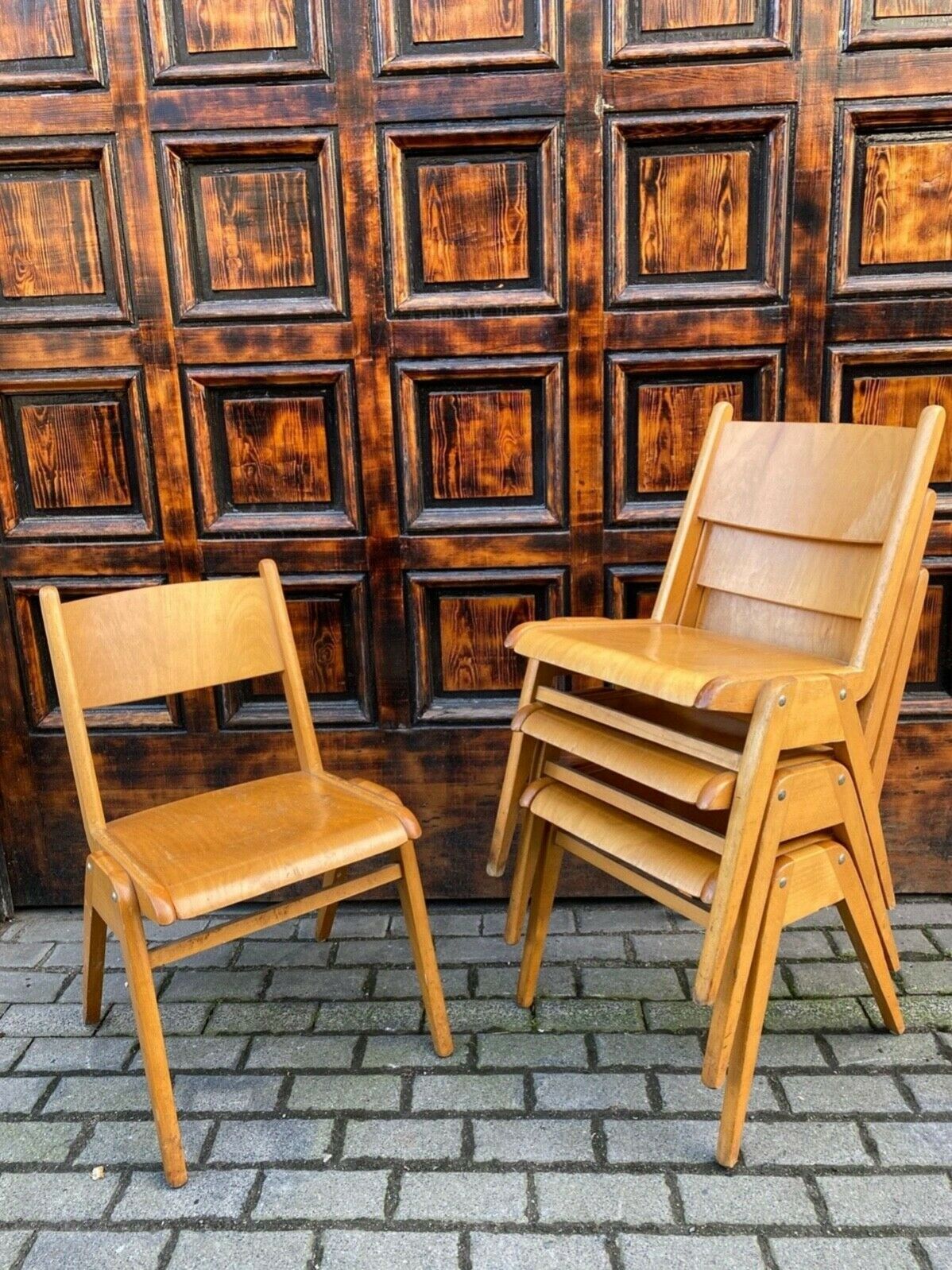 Stapelstuhl vollholz stuhl gebraucht kaufen  Elberfeld-West