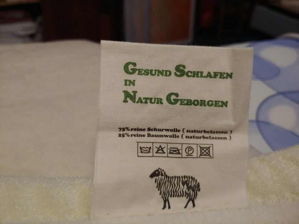 Matratzenauflagen mit Spannumrandung Wollnest in Ricklingen - Wettbergen