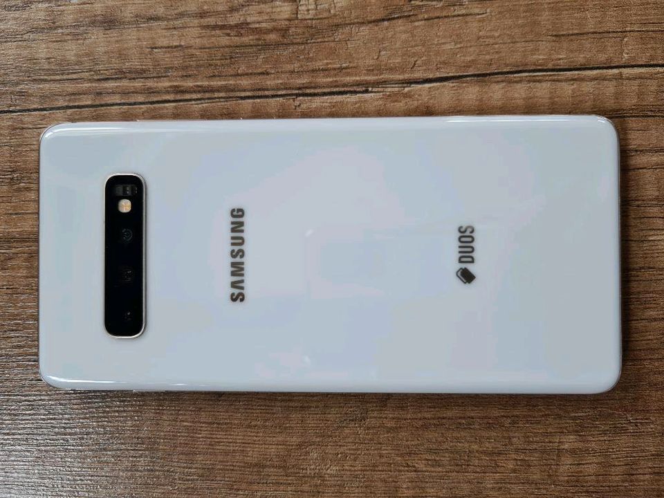 Samsung Galaxy s10+ Duos 512 GB Ceramic White in Spiegelberg