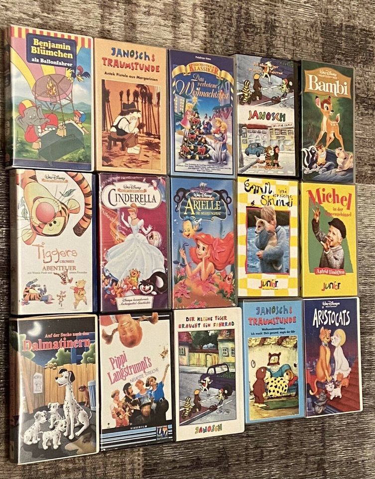 15 VHS Kinder Kassetten in Calw