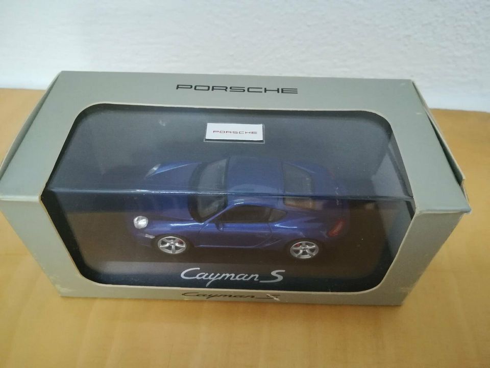 Porsche Cayman S, Dickie-Schuco 1:43 Sammlerstück in München