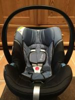 Babyschale Kindersitz Autositz Cybex Aton 3 - gepflegt blau Rheinland-Pfalz - Bechtolsheim Vorschau