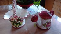 Blumenkorb und Gießkanne Keramik zusammen 22€ Thüringen - Veilsdorf Vorschau