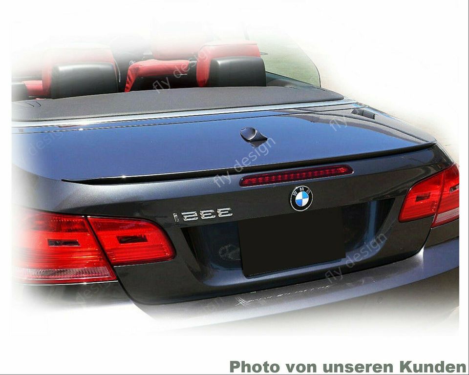 Heckspoiler M-Style lackiert in Saphirschwarz 475 passend für BMW E93 Cabrio LCI 