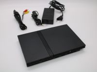 PS2 Konsole Slim Schwarz mit Gewährleistung vom Händler Sony Playstation 2 PAL + alle Kabel voll funktionsfähig Rheinland-Pfalz - Hachenburg Vorschau